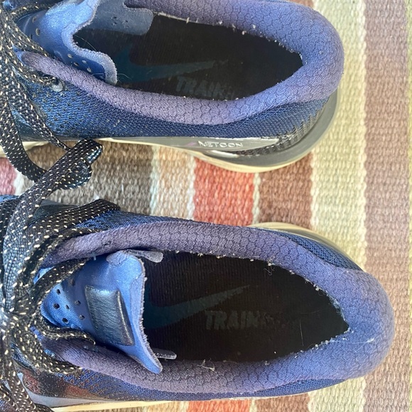 Nike Metcon Metallic Sparkle Swoosh Running Shoes, Women's 8 - Picture 9 of 9